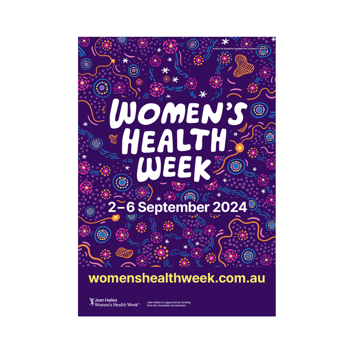 Womens Health Week 2024 A3 Poster Bundle Of 5 Jean Hailes Shop