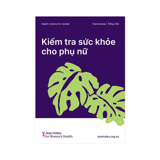 Health Checks - A5 Booklet (Vietnamese)