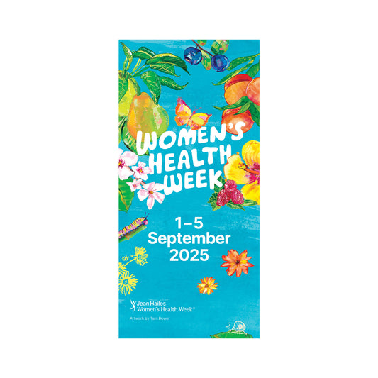 Women's Health Week 2025 - DL postcard (bundle of 5)